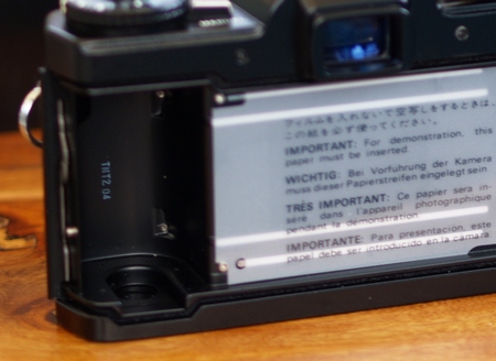 Olympus OM System Production Codes