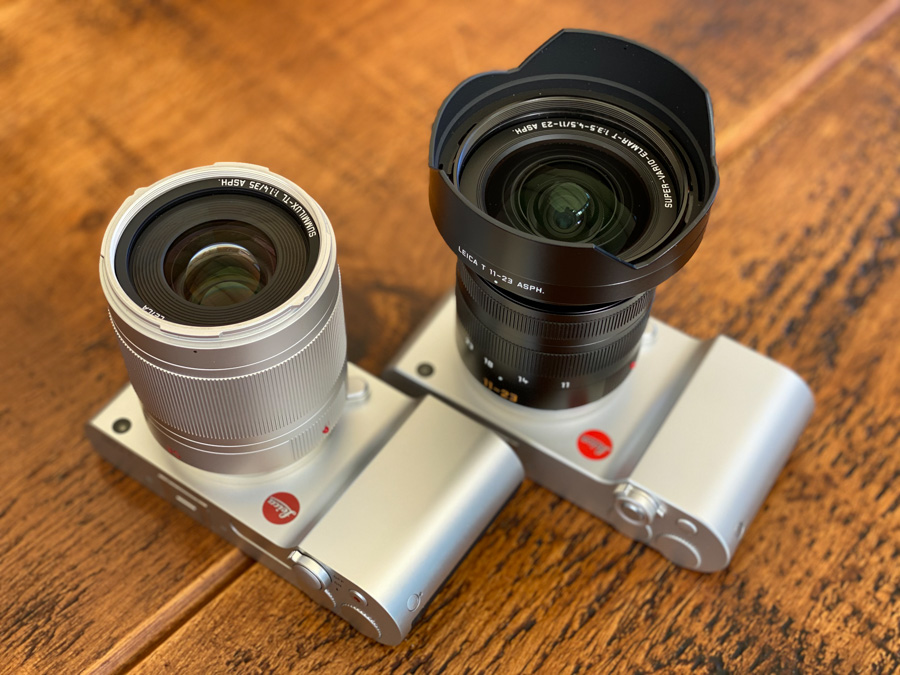 differences between leica t and tl2 4