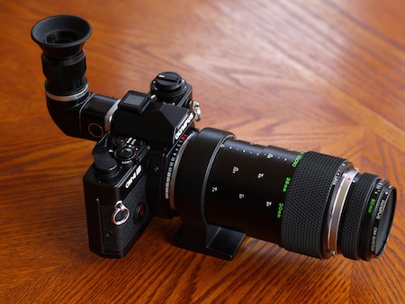 Olympus Telescopic Extension Tube and Varimagni Finder
