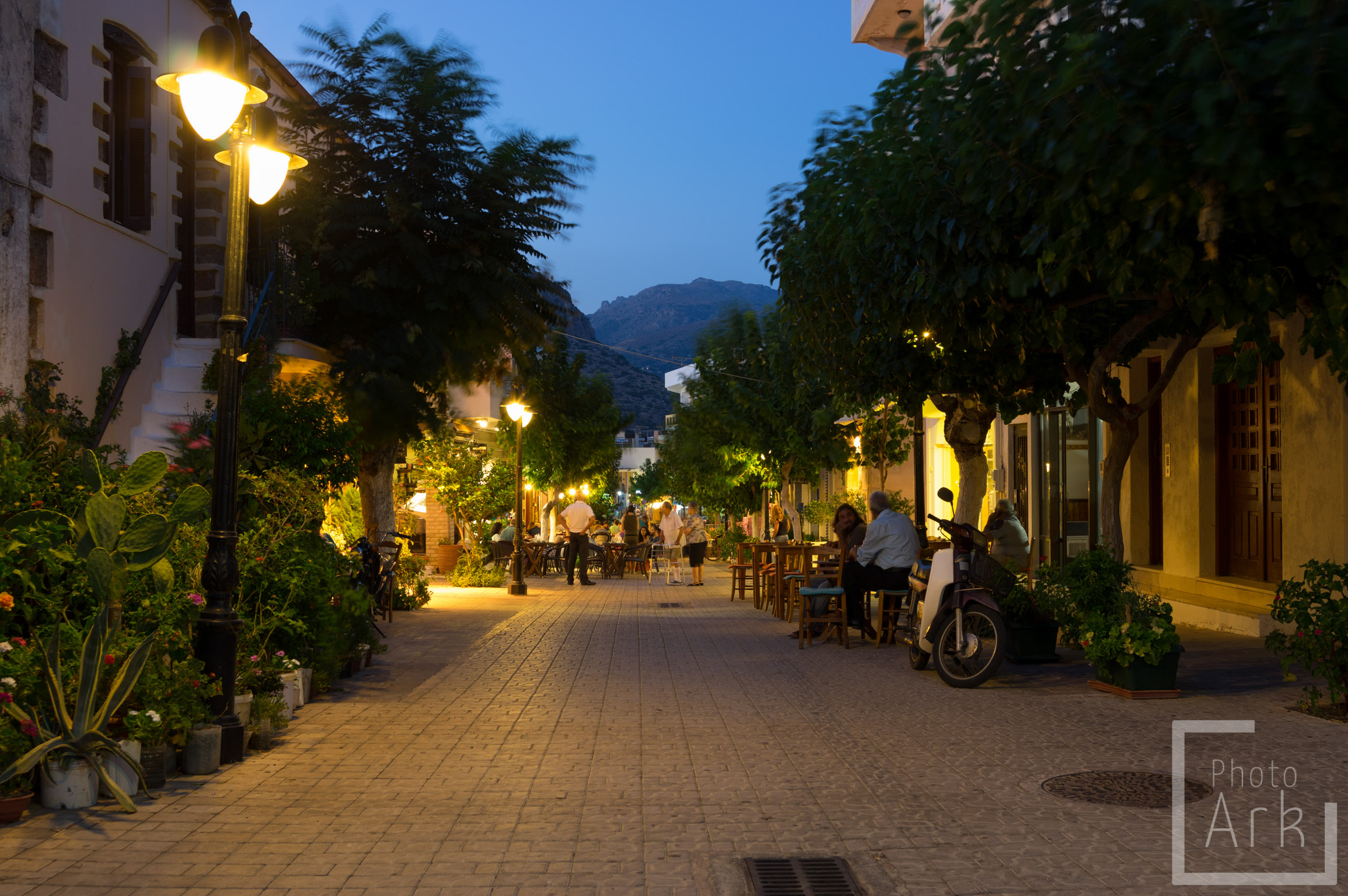 Crete Paleochora Night